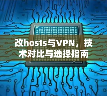 改hosts与VPN,技术对比与选择指南 改hosts与VPN,技术对比与选择指南
