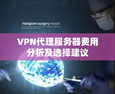VPN代理服务器费用分析及选择建议