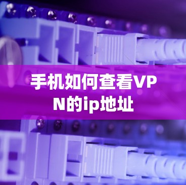 手机如何查看VPN的ip地址