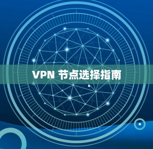 VPN 节点选择指南