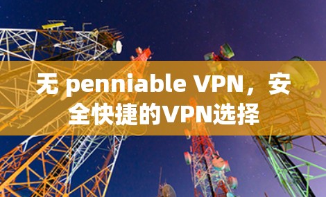 无 penniable VPN,安全快捷的VPN选择 无 penniable VPN,安全快捷的VPN选择