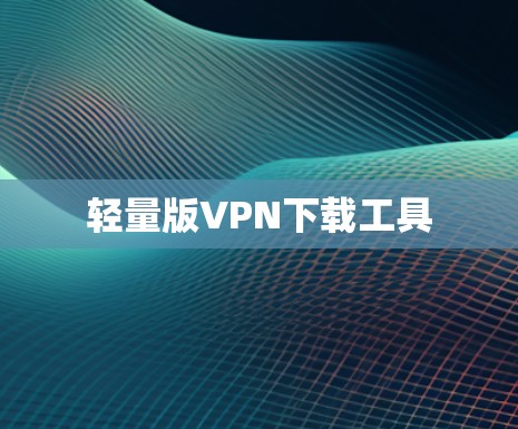 轻量版VPN下载工具
