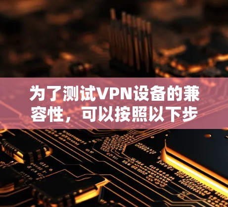为了测试VPN设备的兼容性，可以按照以下步骤进行