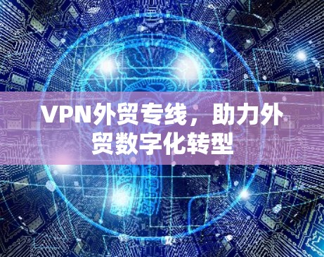 VPN外贸专线，助力外贸数字化转型