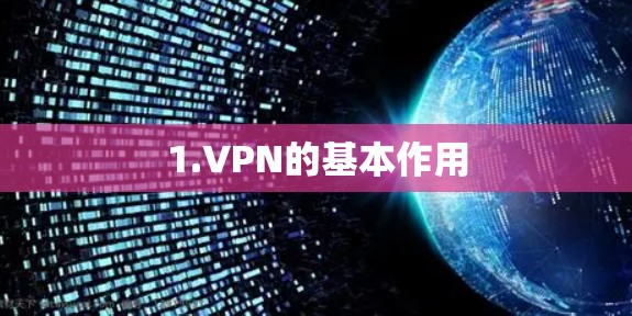 1.VPN的基本作用